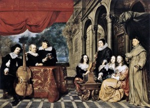 Coques Gonzales-The family James van Eyck