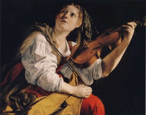 Orazio_Gentileschi_-_Young_Woman_Playing_a_Violin