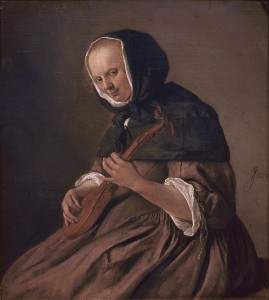 Steen Jan_1662-Donna con Cittern 