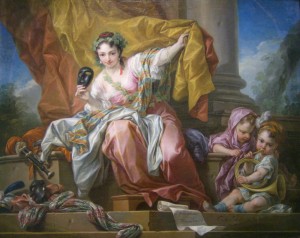 Van Loo Allegory-comedy 1752             